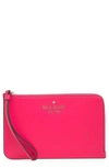 Kate Spade Cameron Medium Wristlet In Bikini Pink