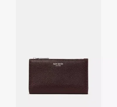 Kate Spade Classic Bifold Wallet In Brown