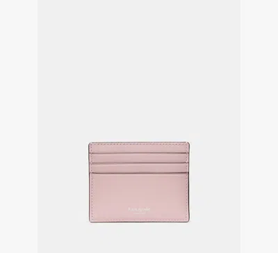 Kate Spade Classic Card Holder In Pink