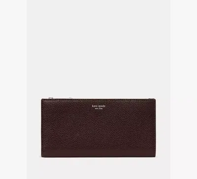 Kate Spade Classic Large Bifold Wallet In Brown