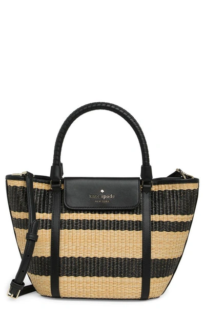 Kate Spade Cruise Medium Tote Bag In Black Multi