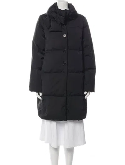 Pre-owned Kate Spade Down Coat In Black