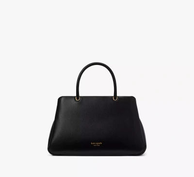 Kate Spade Grace Satchel In Black