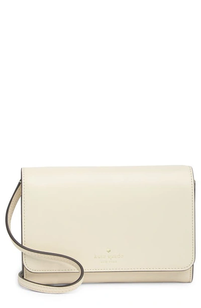 Kate Spade Kerri Wallet On A String In Parchment