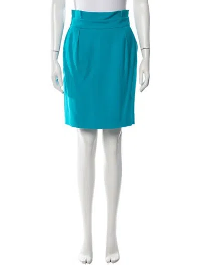 Pre-owned Kate Spade Mini Skirt In Blue