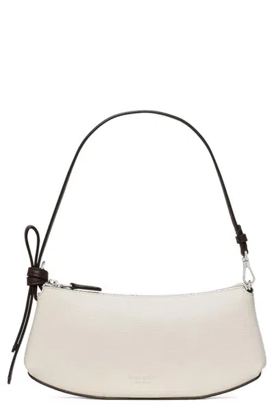 Kate Spade New York Loop Colorblock Pebble Leather Pochette Shoulder Bag In Neutral
