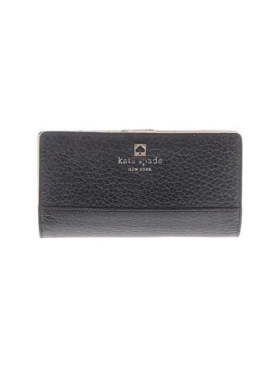 Pre-owned Kate Spade New York Wallet In Black