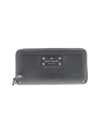 Pre-owned Kate Spade New York Wallet In Gray