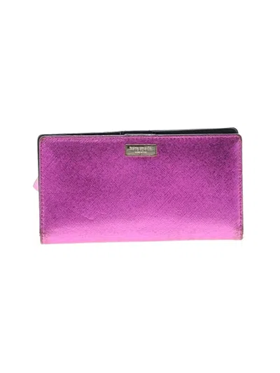Pre-owned Kate Spade New York Wallet In Purple
