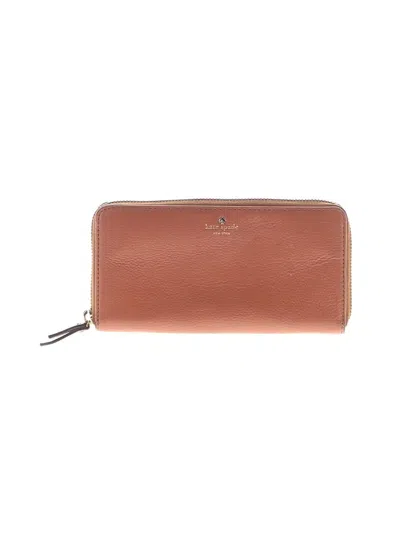 Pre-owned Kate Spade New York Wallet In Tan