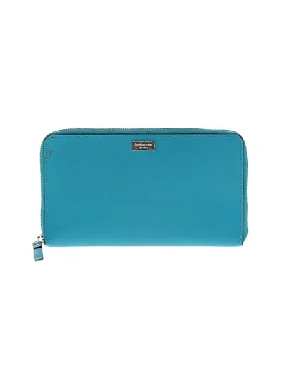 Pre-owned Kate Spade New York Wallet In Teal