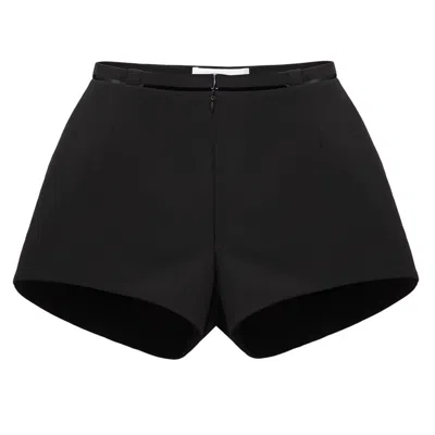 Katea Gri Black Wool Briefs Shorts