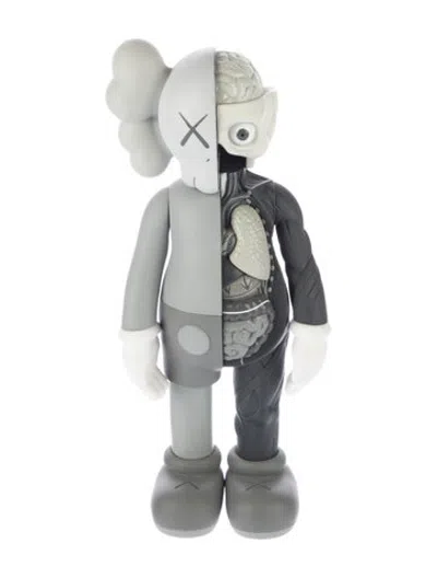 Pre-owned Kaws 2016 Open Edition Flayed Companion (grey) Figure W/ Tags