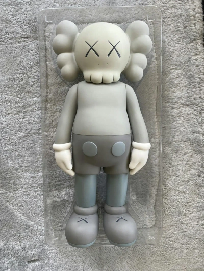 Pre-owned Kaws Five Years Later Companion Mono Grey Holy Grail