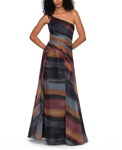Kay Unger Daniela Gown In Multi
