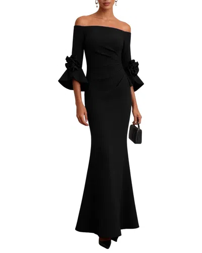 Kayla Paris Maxi Dress In Black