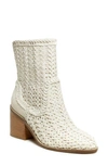 Kelsi Dagger Brooklyn Emery Bootie In Shell Braided