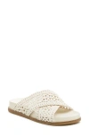 Kelsi Dagger Brooklyn Sailor Slide Sandal In White