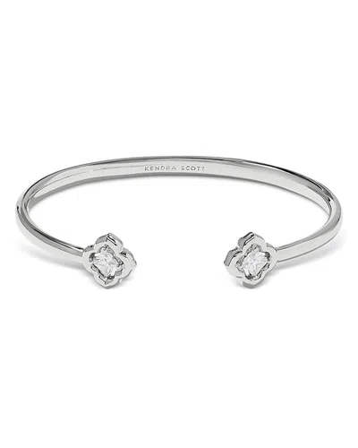 Kendra Scott Mallory Crystal Cuff Bracelet In Metallic