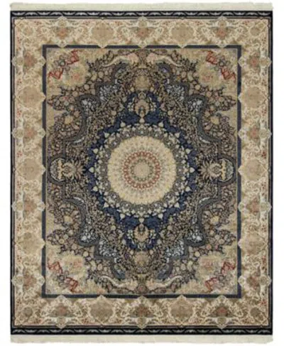 Kenneth Mink Majestic Elegance Tabriz Area Rug In Blue