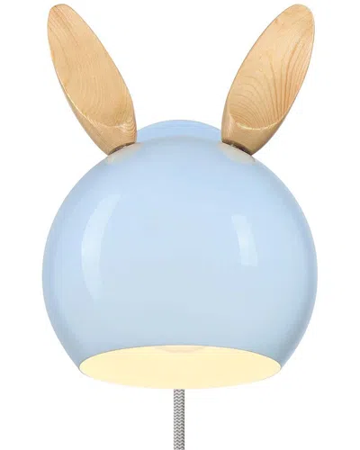 Kenroy Home Topsy 1-light Wall Sconce In Blue