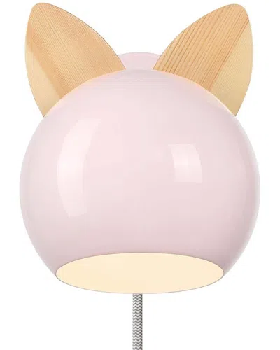 Kenroy Home Topsy 1-light Wall Sconce In Pink