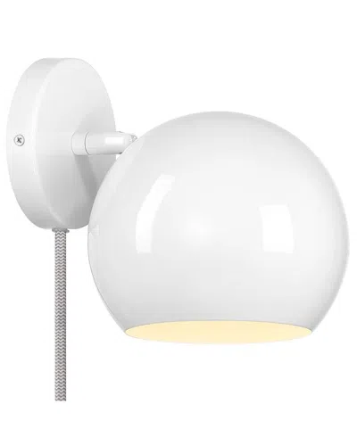 Kenroy Home Topsy 1-light Wall Sconce In White