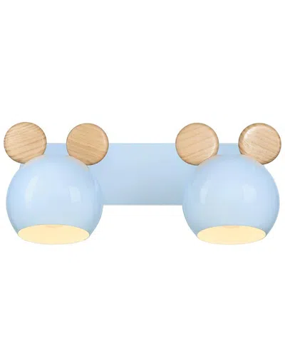 Kenroy Home Topsy 2-light Vanity In Blue
