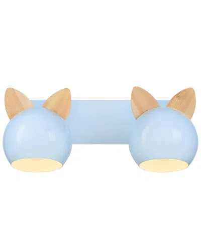 Kenroy Home Topsy 2-light Vanity In Blue