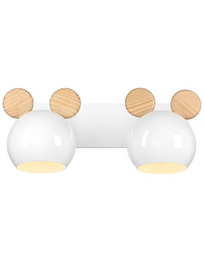 Kenroy Home Topsy 2-light Vanity In White