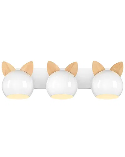 Kenroy Home Topsy 3-light Vanity In White