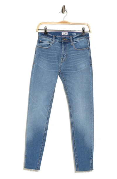 Kensie High Waist Skinny Jeans In Blue