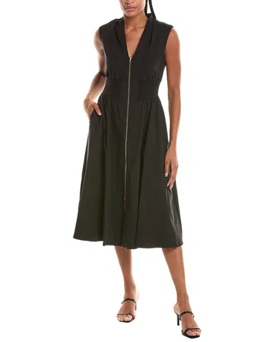 Kensie Midi Dress In Black