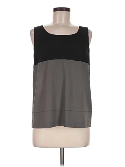 Pre-owned Kensie Sleeveless Top Gray Scoop Neck Tops