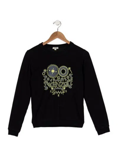 Pre-owned Kenzo Kids' Boys' Long Sleeve Top In Black