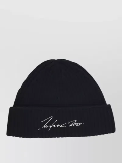 Kenzo Stylish Ribbed Beanie Logo Cuff