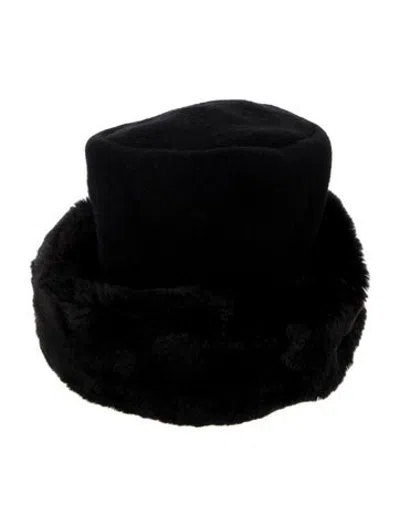 Pre-owned Kenzo Wool Winter Cap In Black