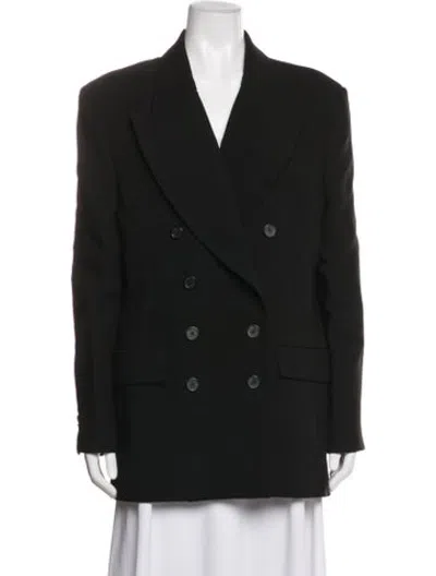 Pre-owned Khaite Blazer In Black