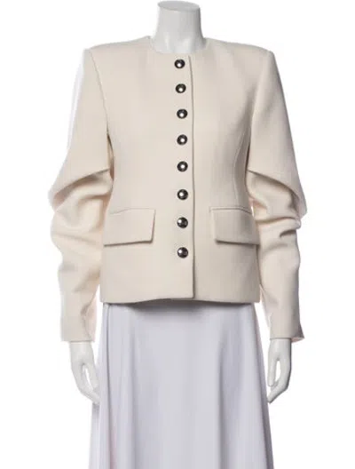 Pre-owned Khaite Blazer In Neutrals