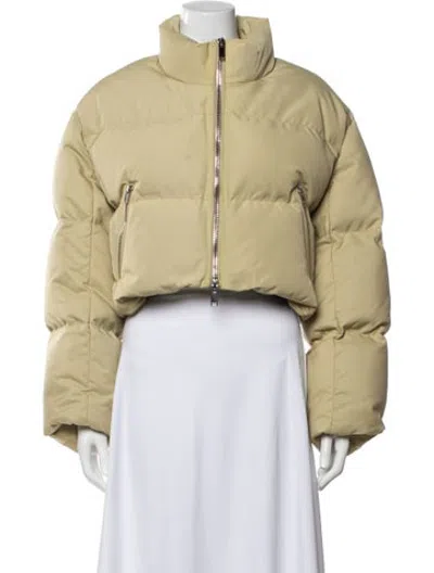 Pre-owned Khaite Down Jacket In Green