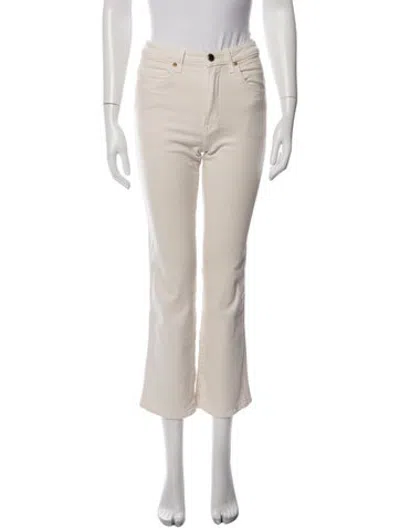 Pre-owned Khaite Flared Pants In Neutrals