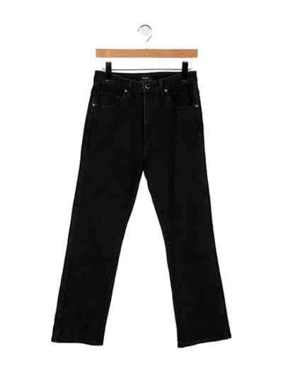Pre-owned Khaite High-rise Flared Jeans In Blue