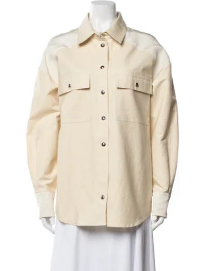 Pre-owned Khaite Jacket In Neutrals
