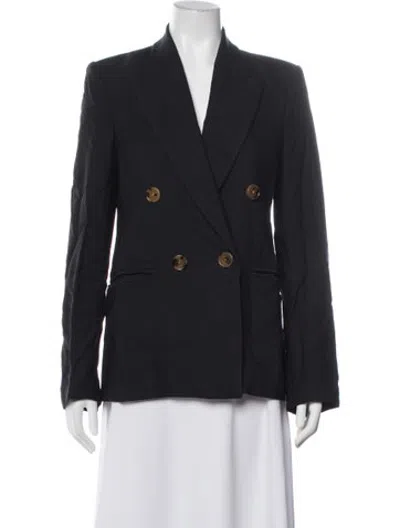 Pre-owned Khaite Silk Blazer In Black