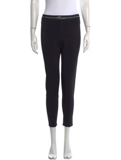 Pre-owned Khaite Skinny Leg Pants In Black
