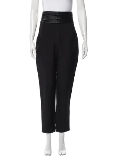 Pre-owned Khaite Straight Leg Pants W/ Tags In Black