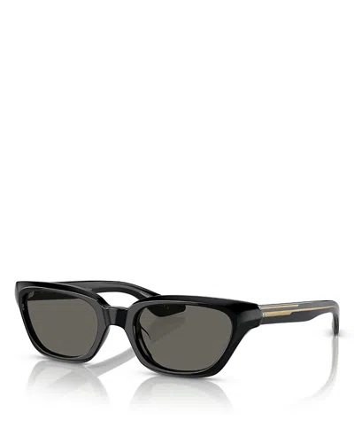 Khaite X Oliver Peoples Square Sunglasses, 52mm In Black