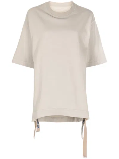 Khrisjoy Route Graphic-print T-shirt In Neutrals