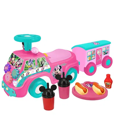 Kiddieland Disney Minnie Lights N' Sounds Camper, Ages 12mo+ In Pink