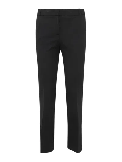 Kiltie Floretta Flared Trousers In Black